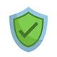 Shield with checkmark